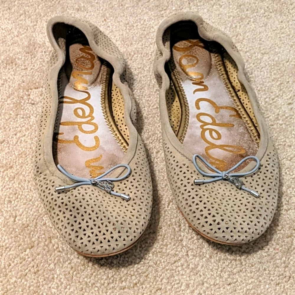 ✅Sam Edelman Felicia Mesh Ballet Flats Size 8